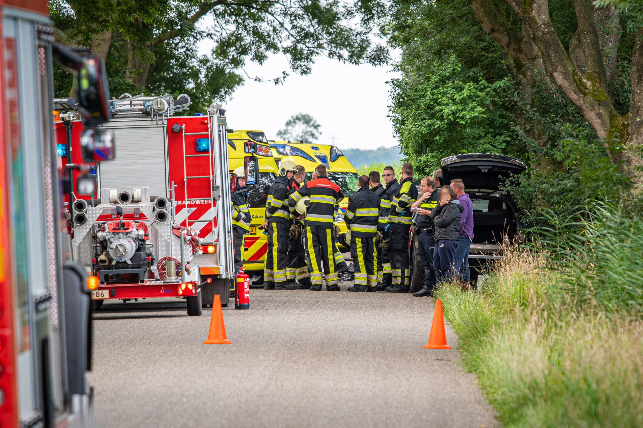 Zwaargewonde bij ernstig ongeval Langelille