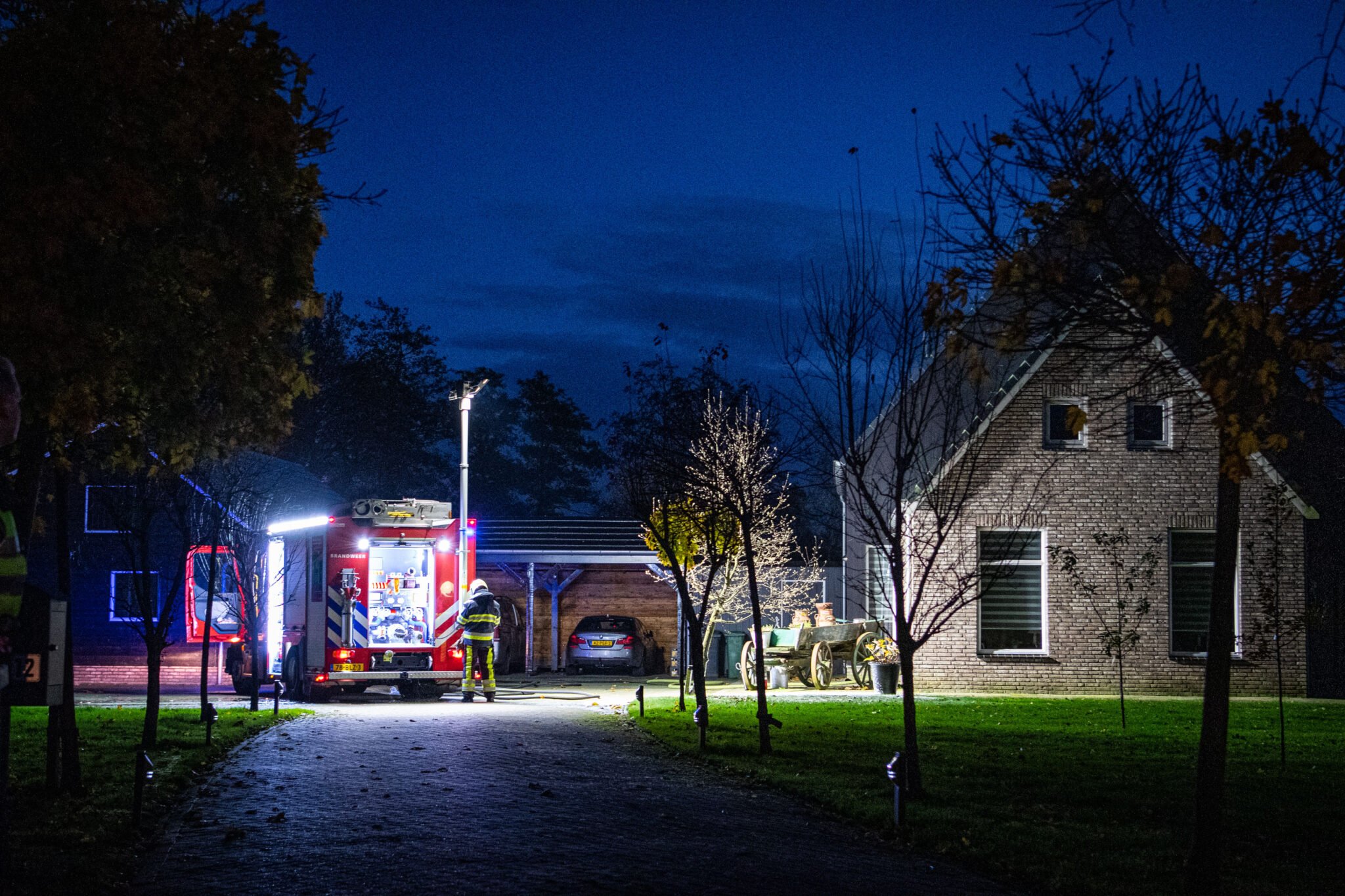 Woningbrand Ter Idzard snel onder controle