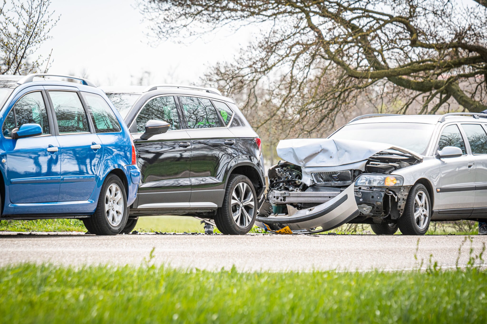 Drie auto’s betrokken bij ongeval Heerenveenseweg