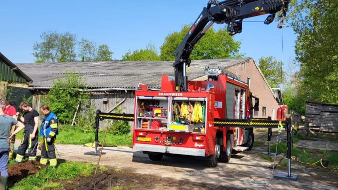 Foto: brandweer Oosterwolde