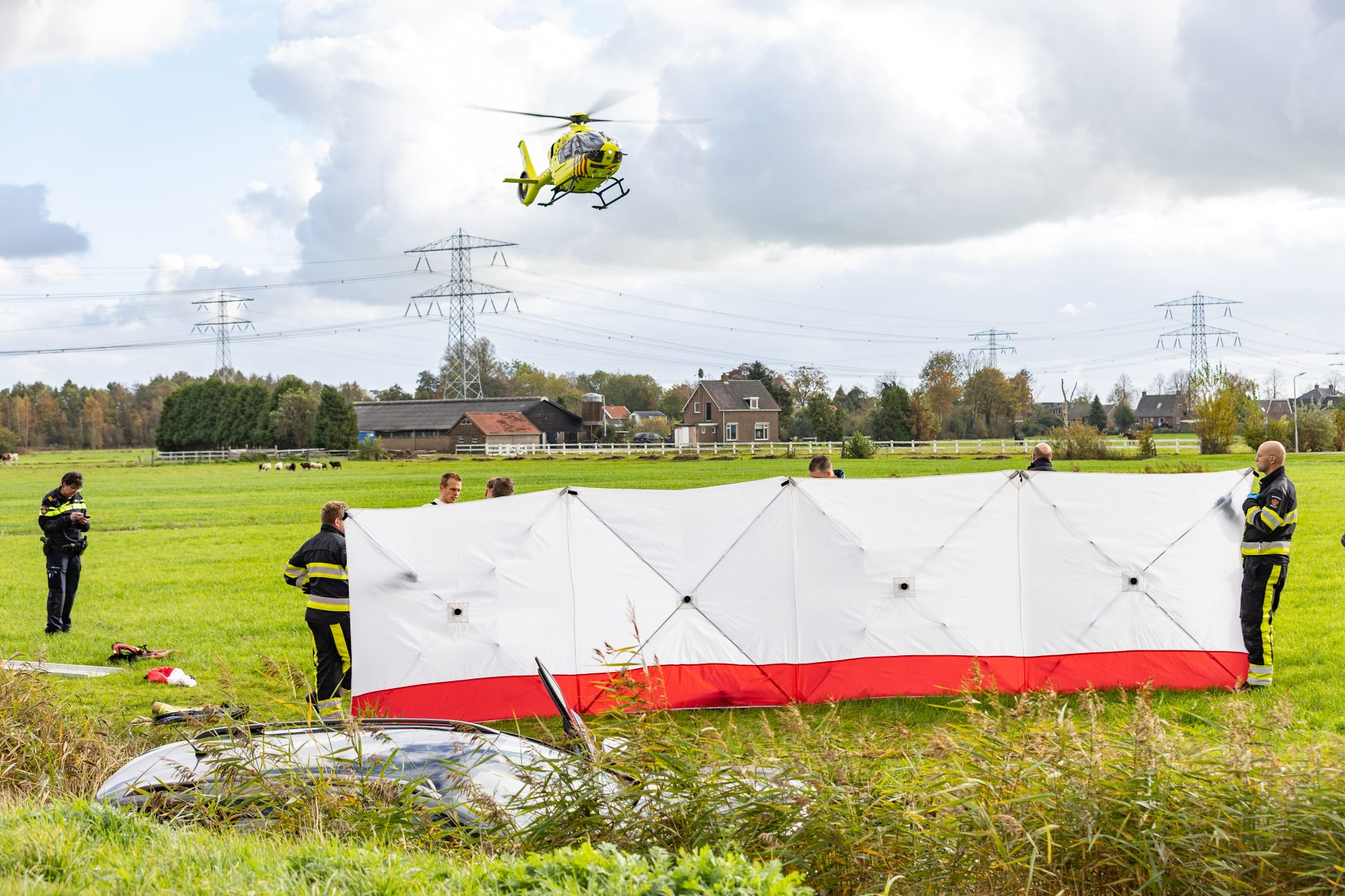 55-jarige man ernstig gewond bij ongeval