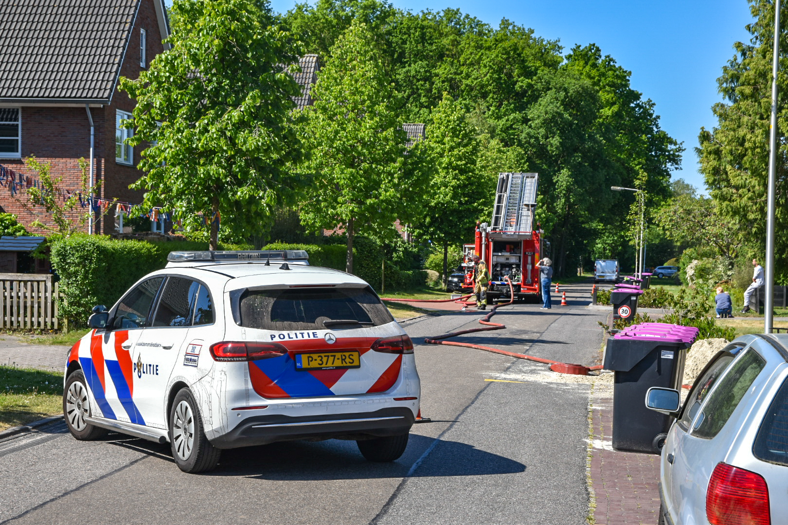 Brand in schuur Noordwolde