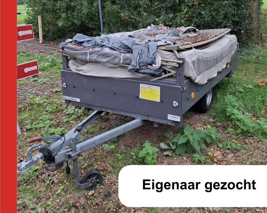Gemeente zoekt eigenaar van vouwwagen
