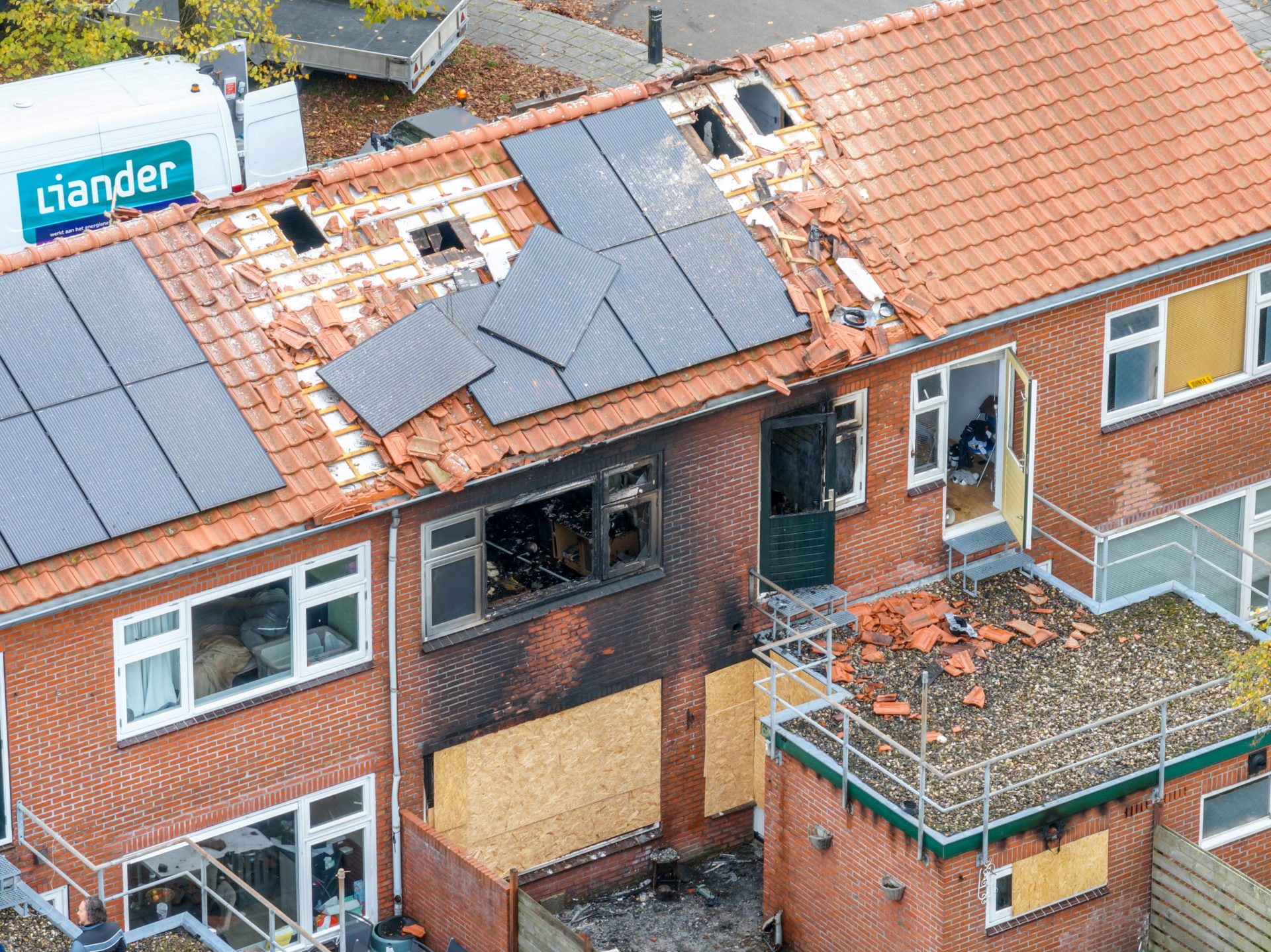 Schade na grote brand Wolvega enorm