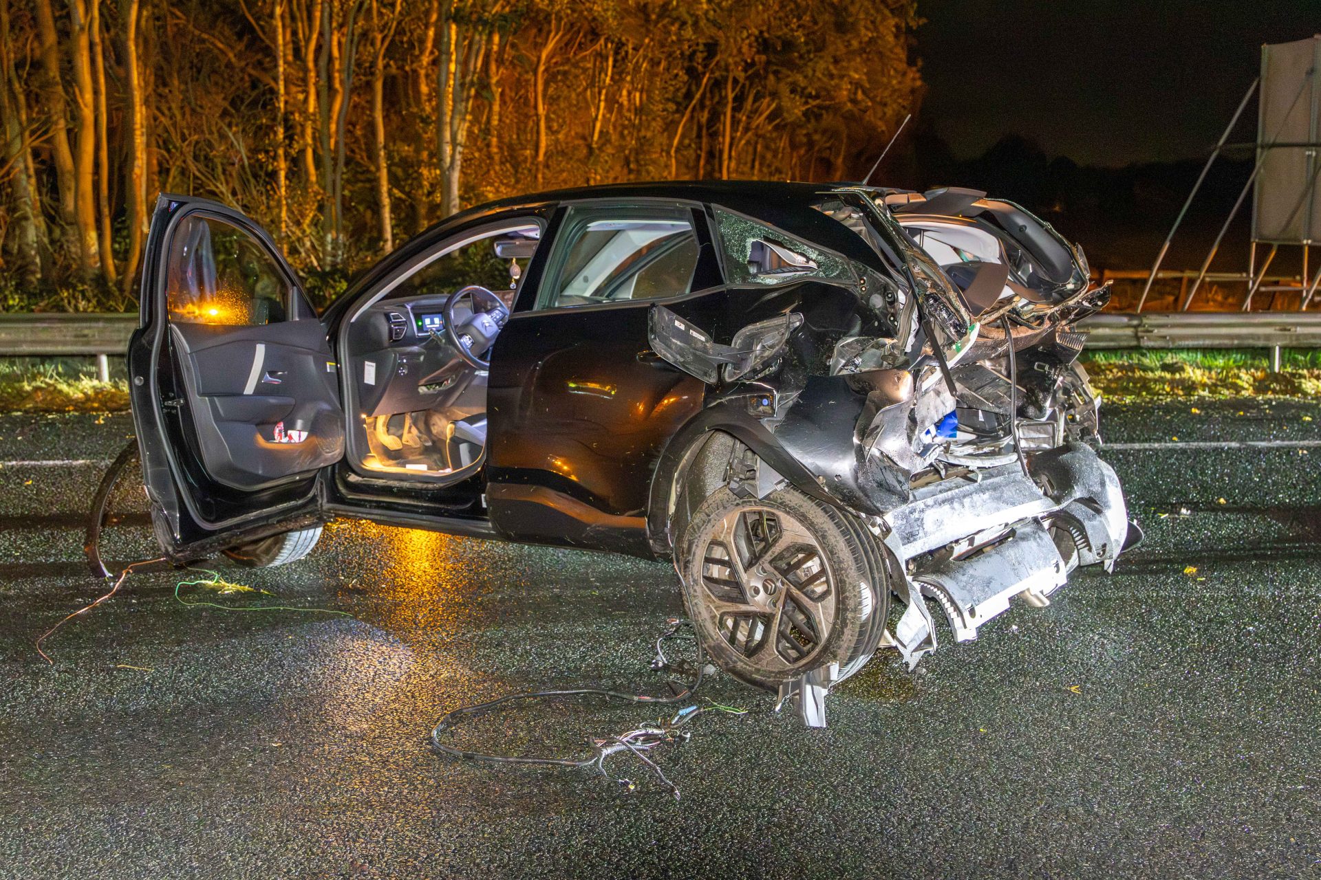 A32 uren afgesloten vanwege ongeval Oldeholtwolde