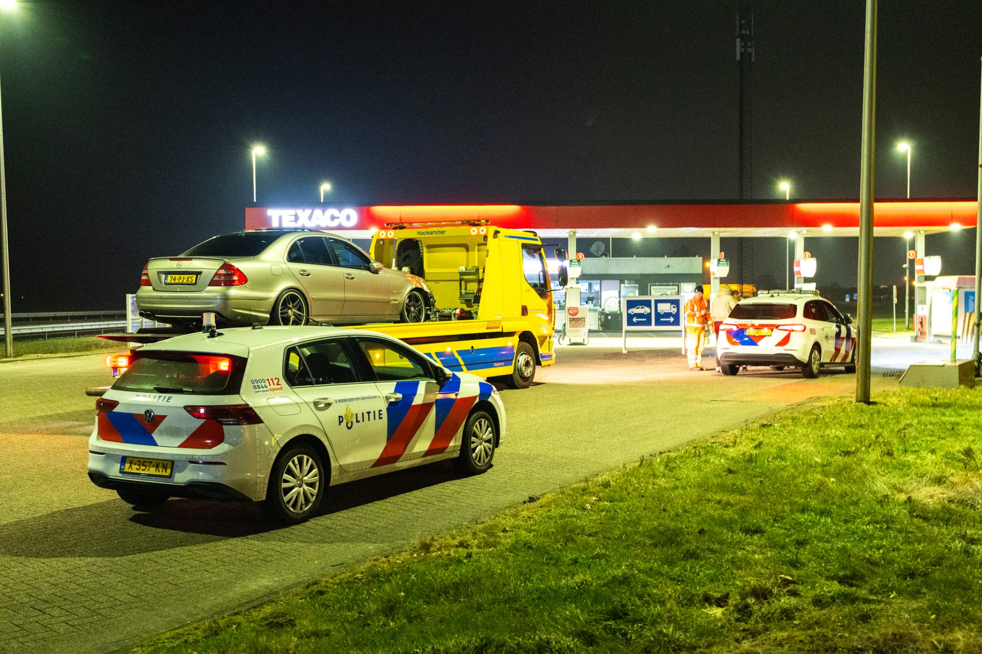 Auto’s botsen op A32 bij Oldeholtwolde