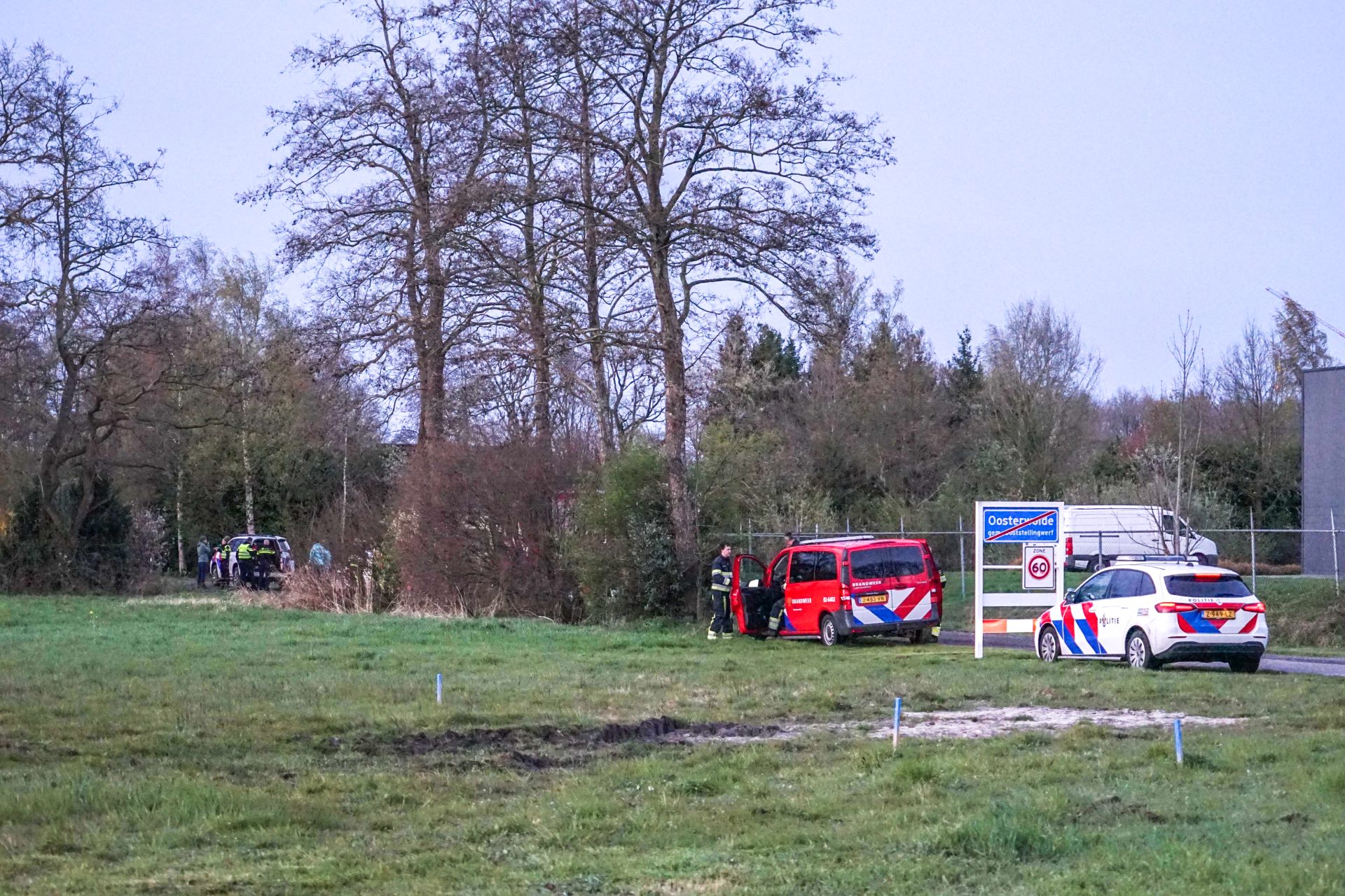 Overleden persoon aangetroffen in het water in Oosterwolde
