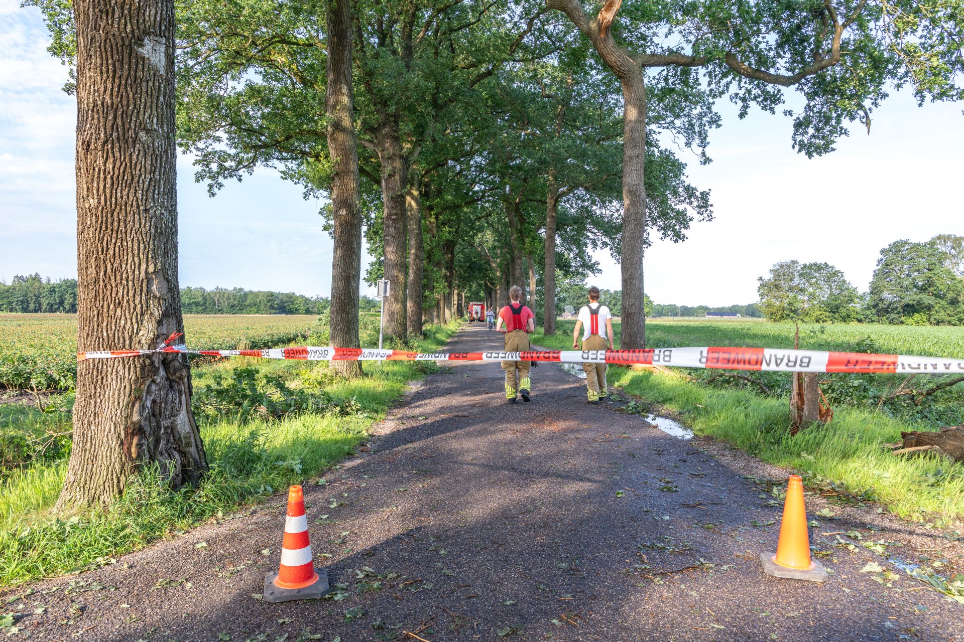 Storm veroorzaakt schade op meerdere plekken in Weststellingwerf