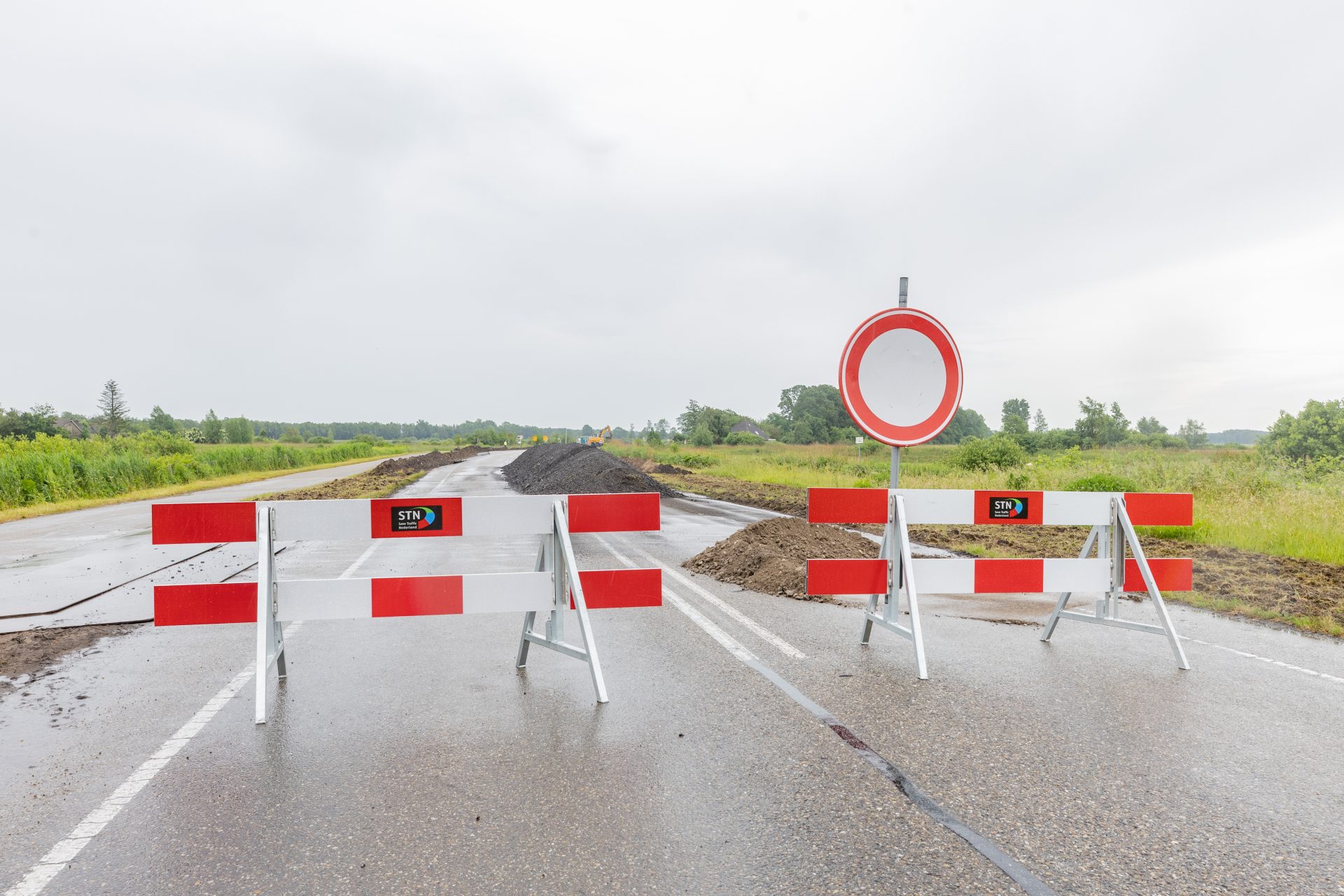 Steenwijkerweg twee weken afgesloten tussen Wolvega en De Blesse
