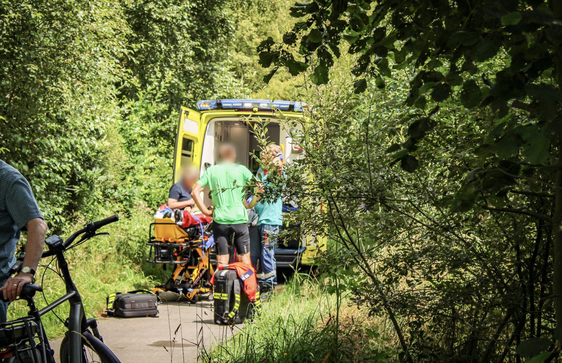 Fietsster gewond na val in natuurgebied Fochteloo