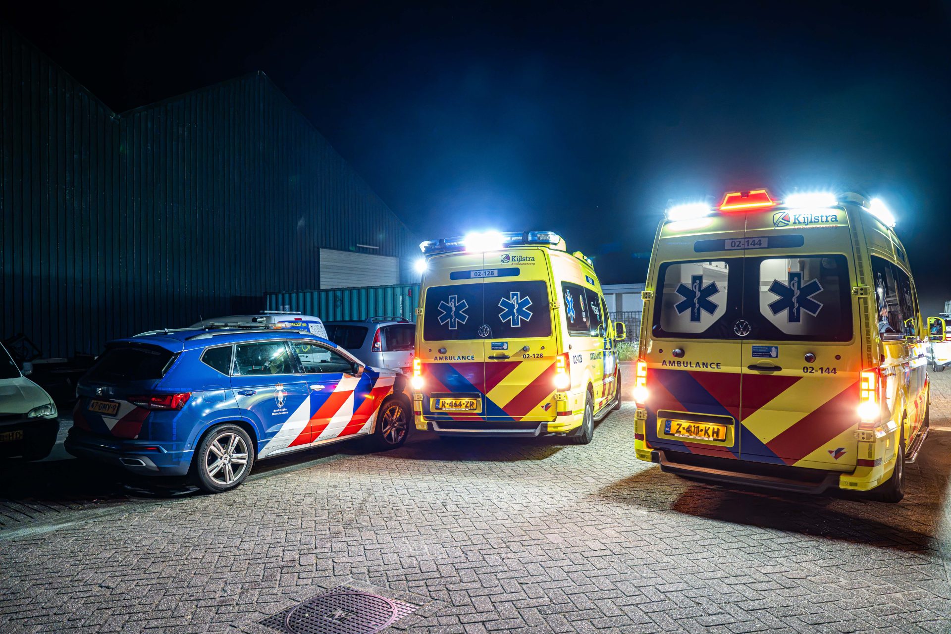 Man gewond bij steekincident in Noordwolde: meerdere aanhoudingen