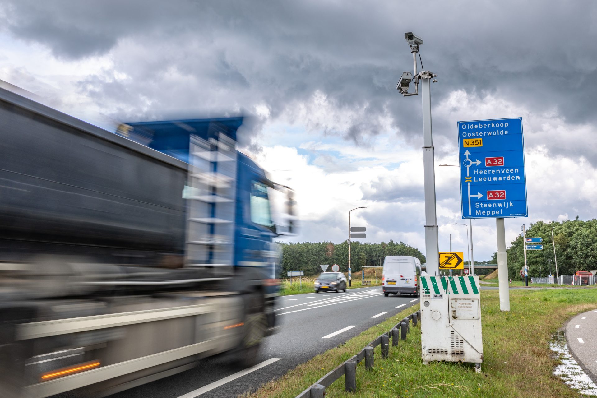 36 verkeerscamera’s geplaatst voor onderzoek naar nieuwe verkeersverbinding