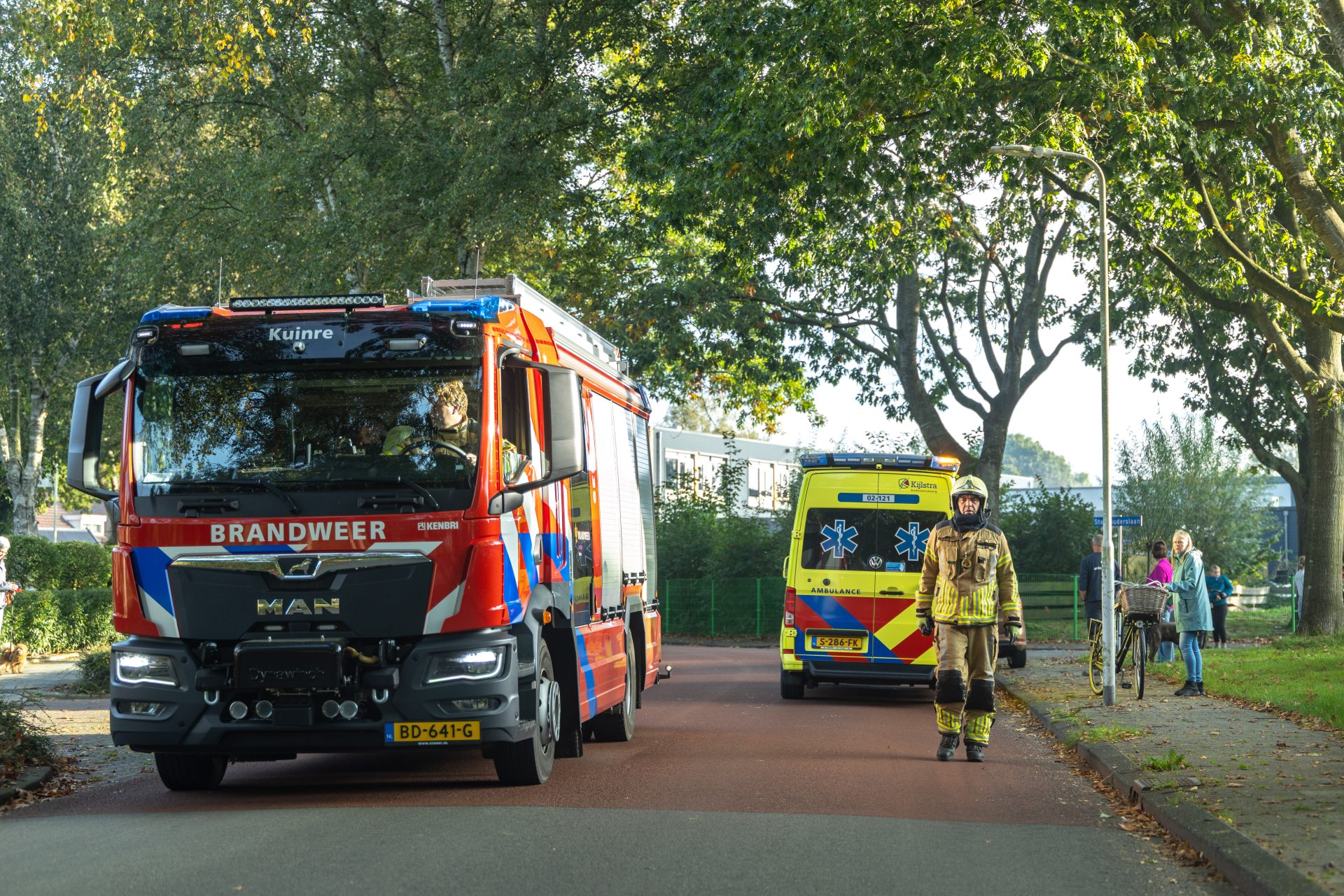 Brand in klaslokaal Terra Wolvega