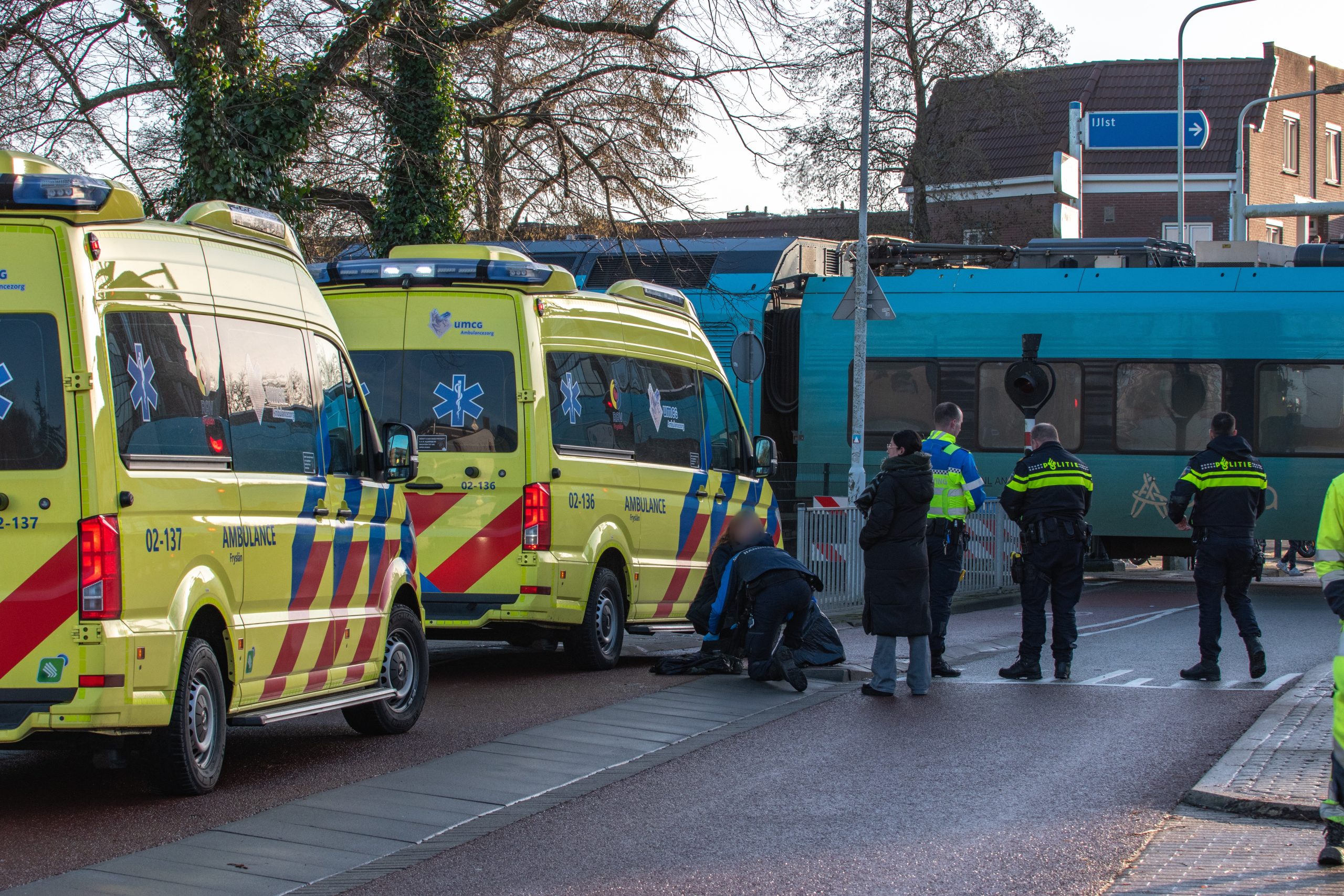 Kind gewond na aanrijding met trein in Sneek